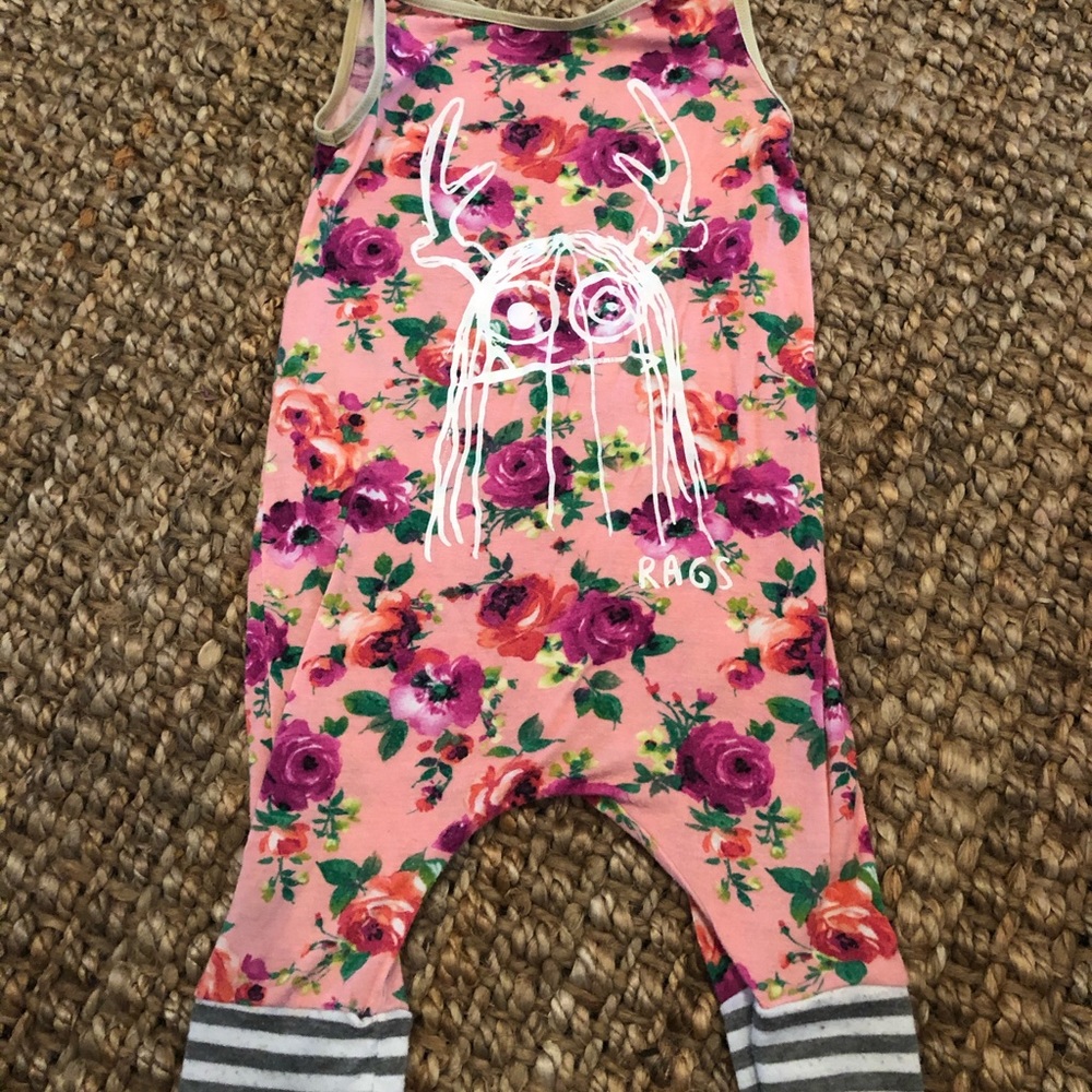 Rags to Raches floral trinny size 2t